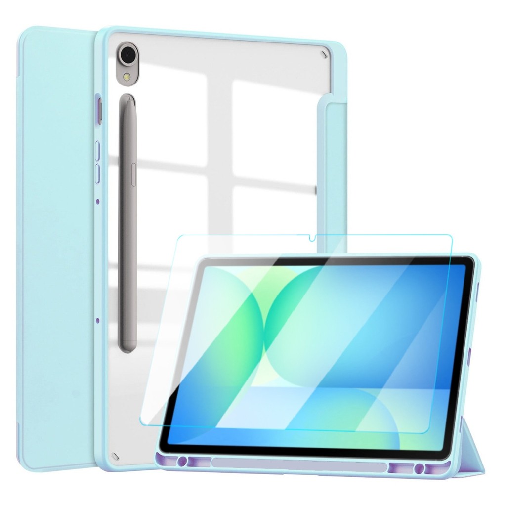 Capa Premium Acrílico Para Tablet Samsung S10 FE+ 13.1 X626 X620 + Película