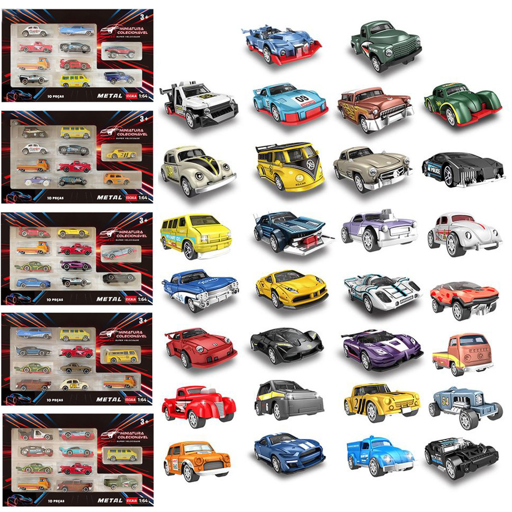 Carrinho Ferro Miniatura Colecionável Infantil Brinquedo Presente Sortido Metal Rodas Livres Kizumba em Oferta na Shopee