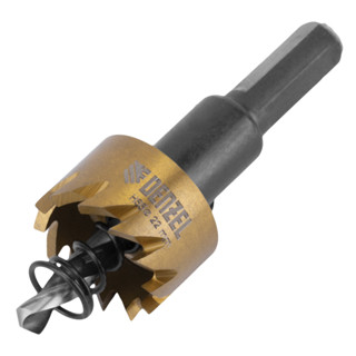 SERRA COPO, PARA METAL, REVESTIMENTO DE NITRETO DE TITANIO, 22MM, 1PC // DENZEL em Oferta na Shopee