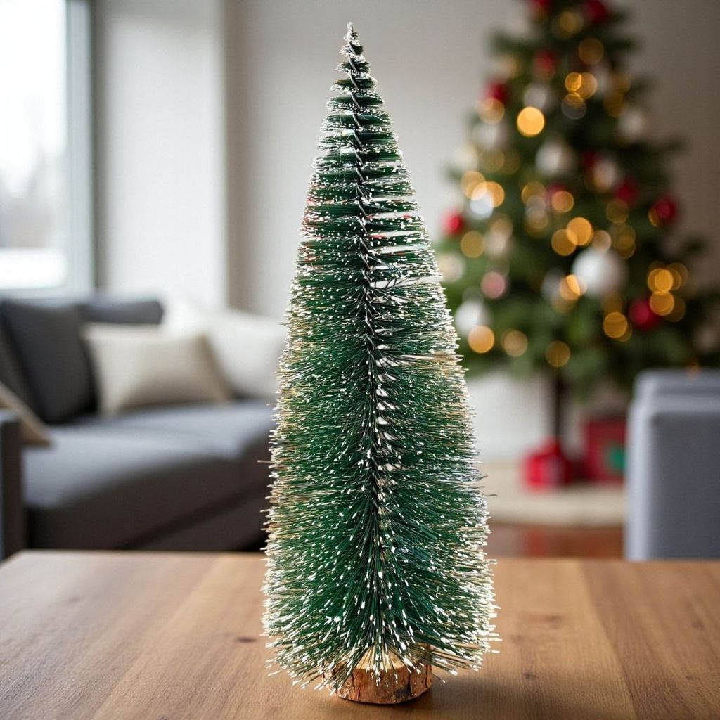 Mini Árvore Pinheiro Nevado - 15cm - 1 unidade - Rizzo em Oferta na Shopee