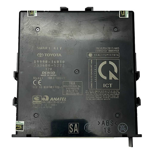 Módulo Smart Key Toyota Corolla Cross 2023 Preto