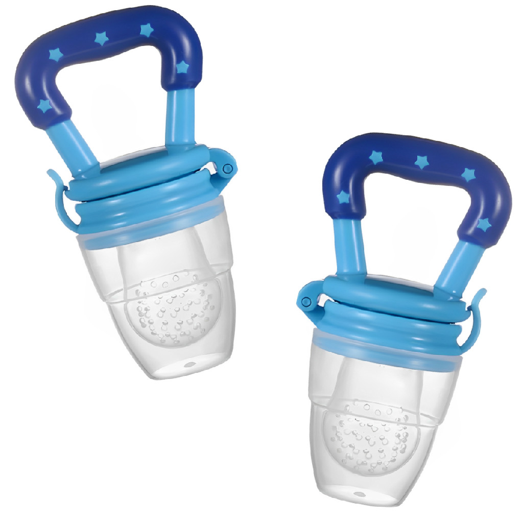 Kit 2 Und Chupetas Alimentadoras Introducao Papinha Alimentar Infantil Bebes Frutas Legumes em Oferta na Shopee