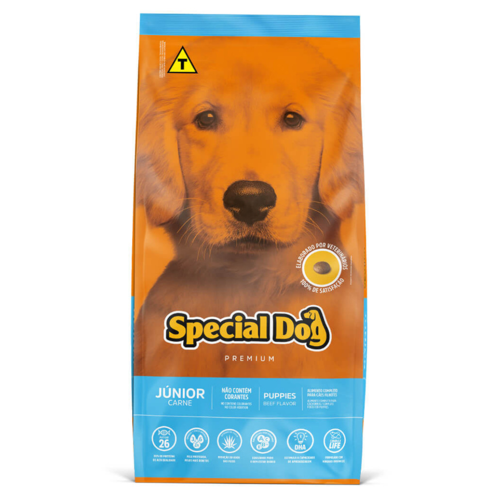 Ração Special Dog Para Cães Filhotes sabor Carne 3 Kg em Oferta na Shopee