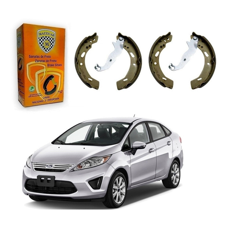 Sapata De Freio Fiesta Sedan Mexicano 1.6 2011 A 2013 em Oferta na Shopee