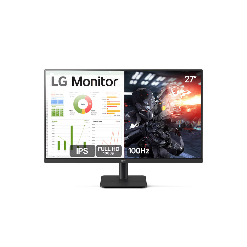 Monitor PC Gamer LG 27” IPS Full HD 100Hz HDMI - 27MS500-B