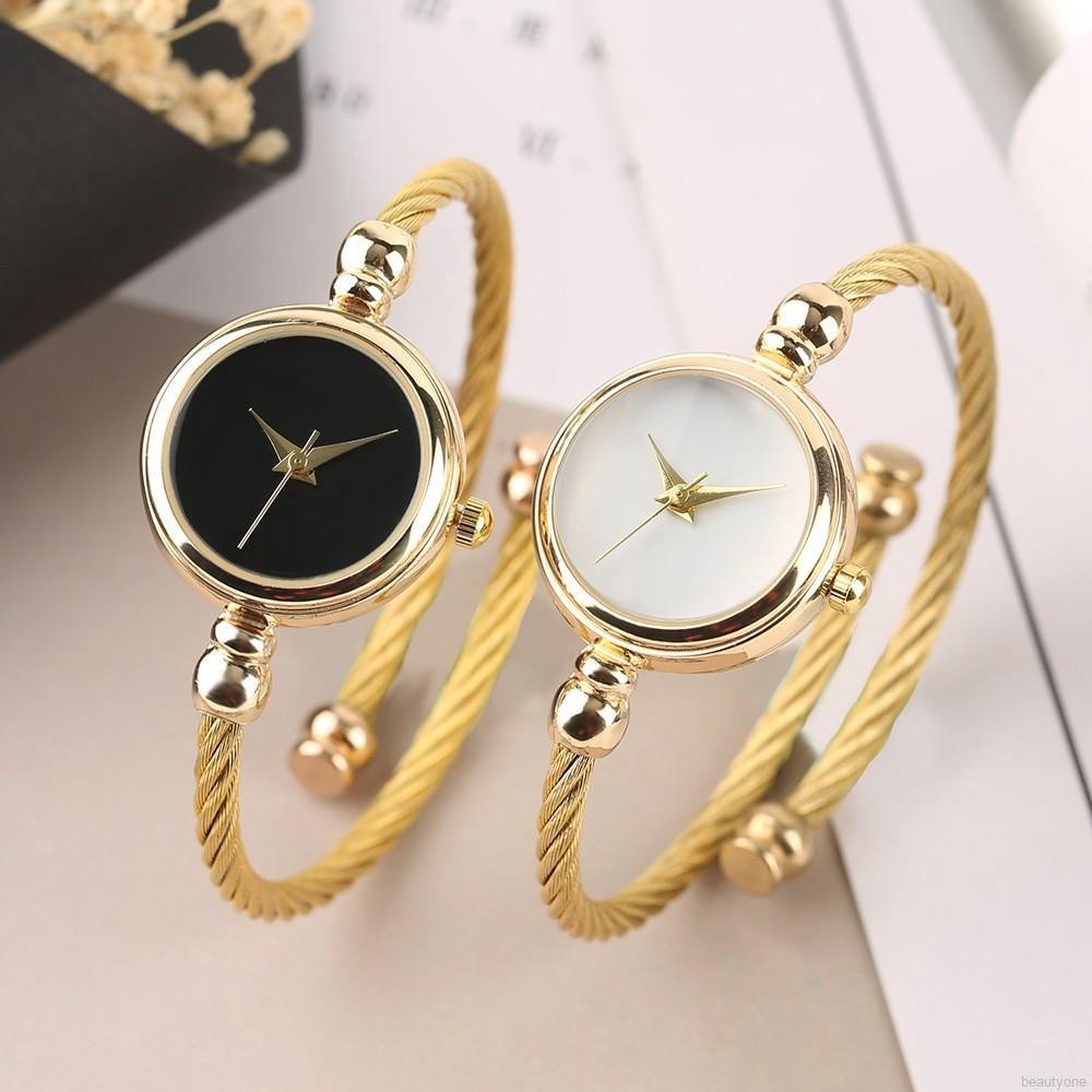 Relógios De Pulseira Pequenos Simples Feminino De Aço Inoxidável Retro Pulso De Quartzo Fashion Casual em Oferta na Shopee