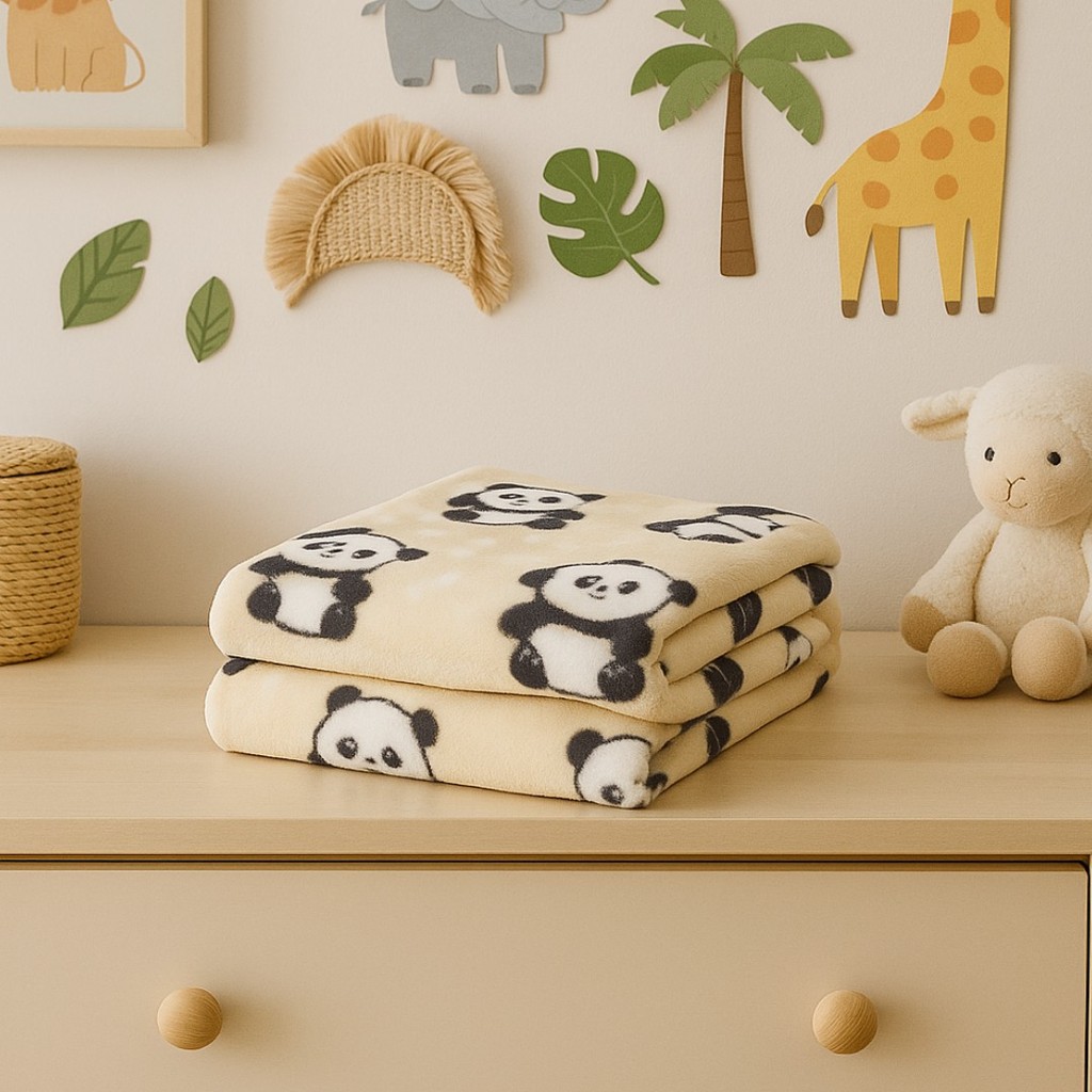 Manta Hazime Soninho Baby Estampa Neutra Sortida 80cmx100cm em Oferta na Shopee