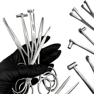 kit Pinça Body Piercing Tragus Septo Triangular Kelly mosquito Tesoura íris em Oferta na Shopee