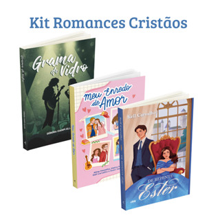 Kit Romances Cristãos - Grama de Vidro, Meu Enredo de Amor e De Repente Ester em Oferta na Shopee
