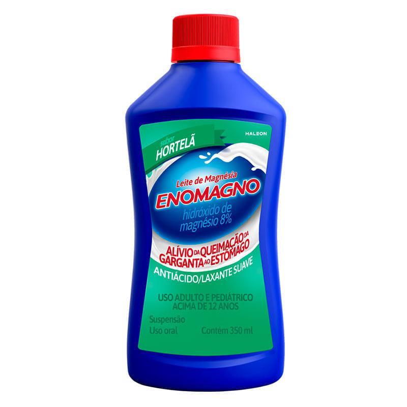 Leite de Magnésia EnoMagno Suspensão Oral Sabor Hortelã 350ml