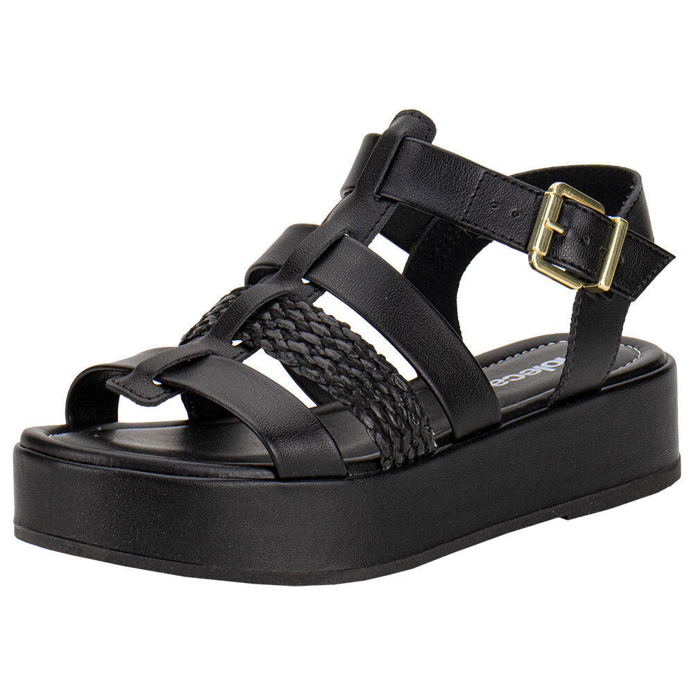 Sandália Feminina Flat Moleca 5553102 em Oferta na Shopee