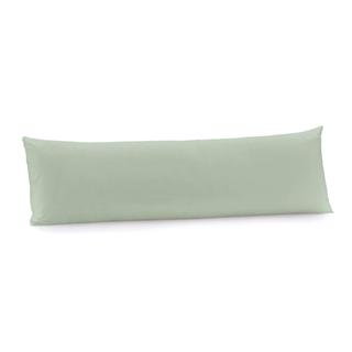 Fronha Body Pillow 40cm x 1,30m  Altenburg Algodão Lux 200 Fios  Verde Claro em Oferta na Shopee