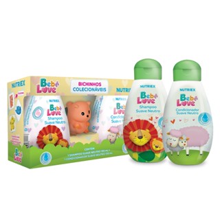 Kit Shampoo Condicionador Suave Neutro Bichinhos Nutriex em Oferta na Shopee