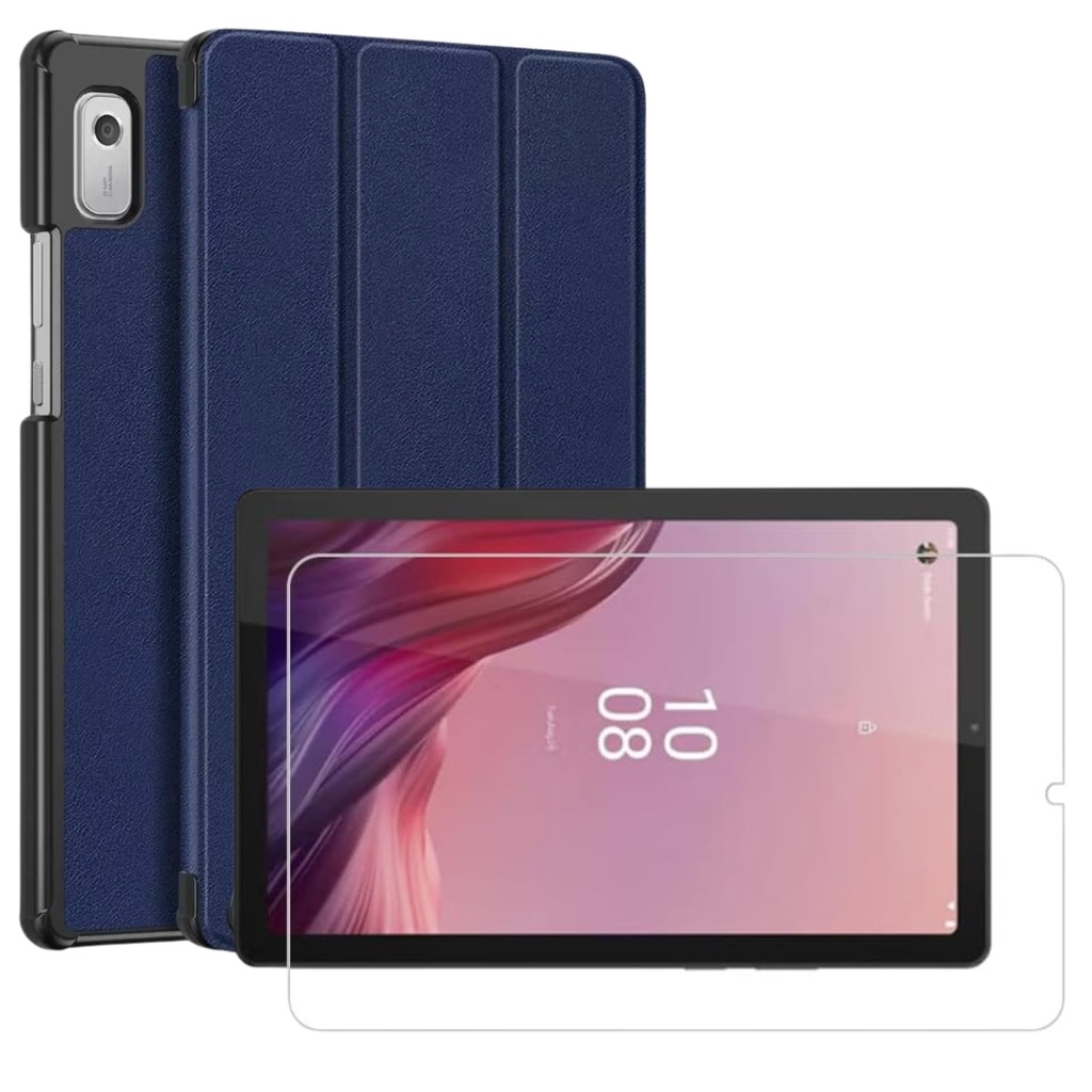Capinha case + película para Tablet Lenovo M9 2020 9” polegadas