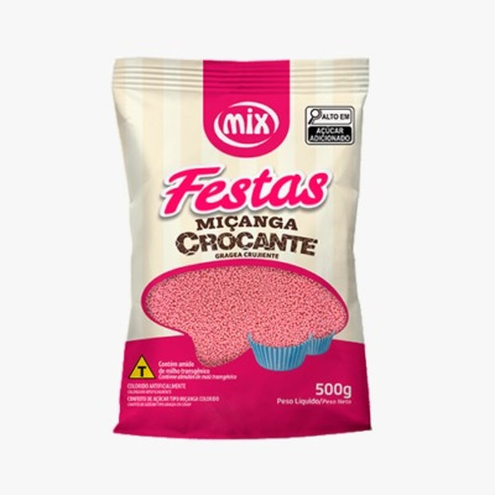 Miçangas Rosa Bebê 500g - Mix em Oferta na Shopee