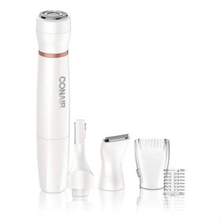 Depilador Sem Fio Conair All In One Compacto Facial e Corporal Feminino Branco - LT85NBR em Oferta na Shopee