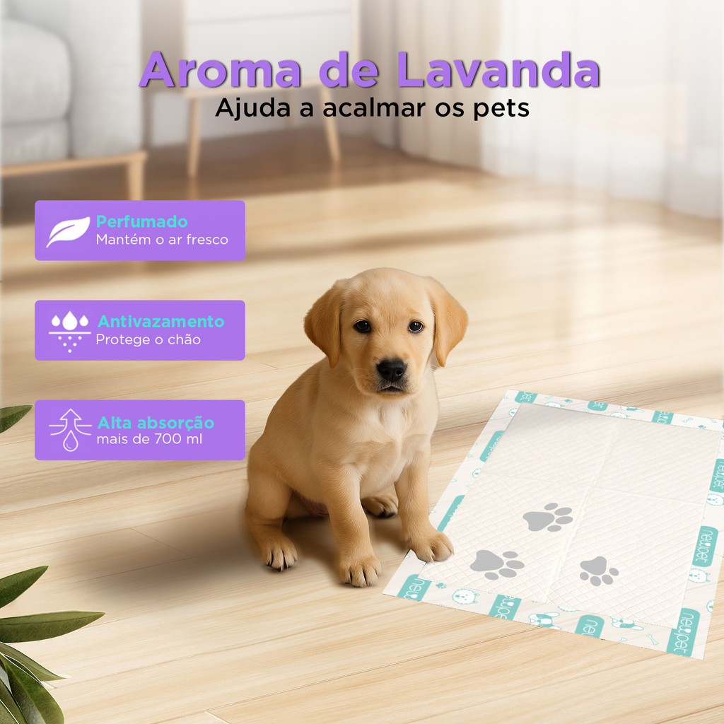 Detalhes do （1/2/3/4 PACOTE）Tapete Higienico Para Cães Newpet C/30 Unidades