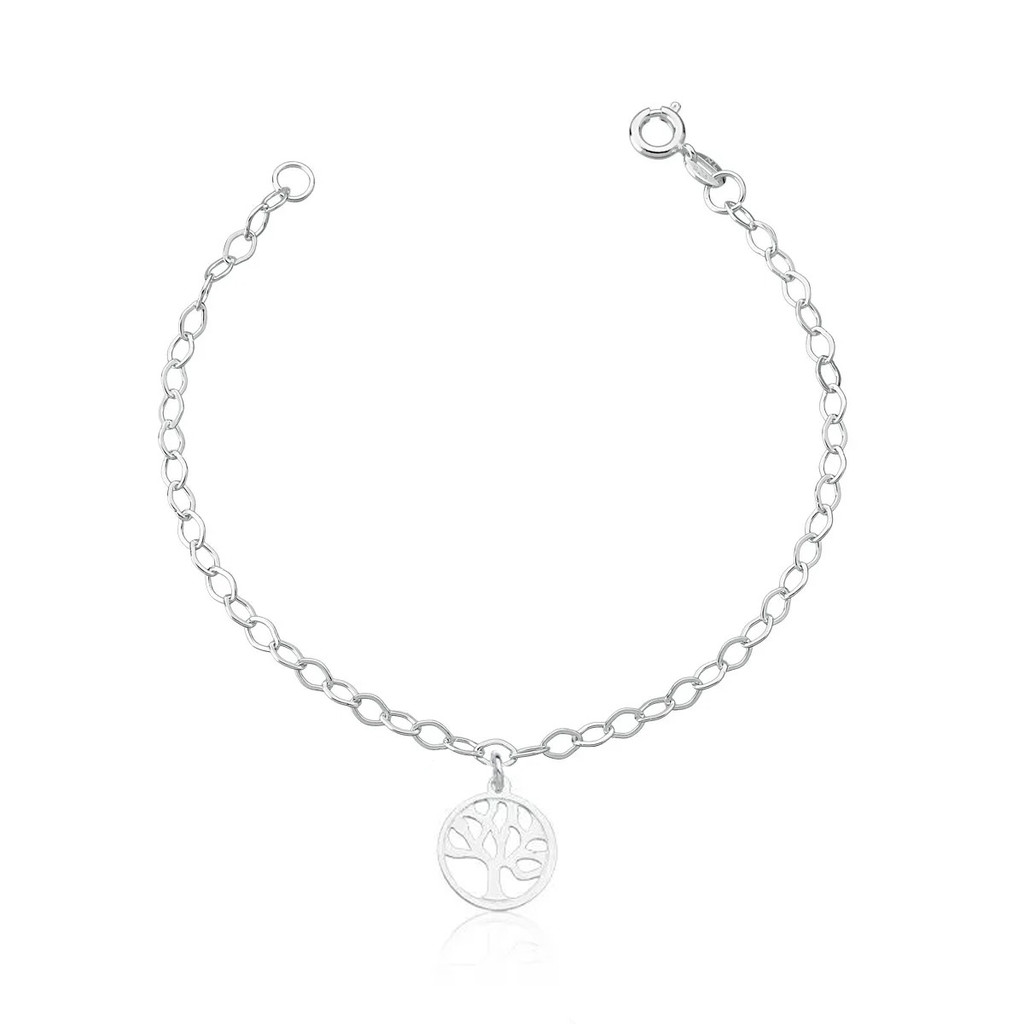 Pulseira Arvore da Vida Prata 925 em Oferta na Shopee