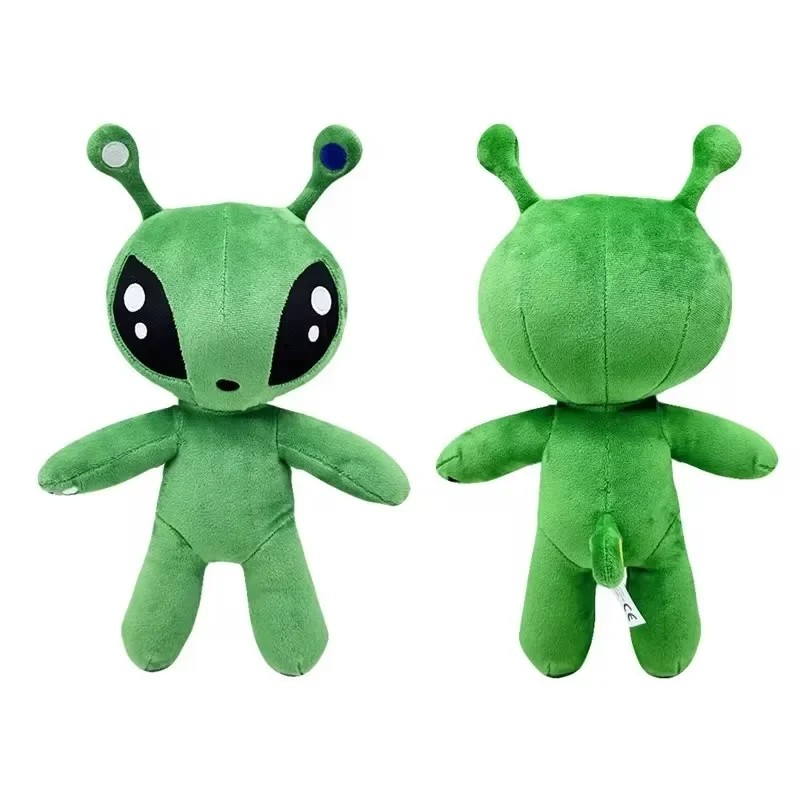 15/34CM AFTONSPARV Verde Alienígena Kawaii Brinquedos De Pelúcia Bonito Macio Recheado Dos Desenhos Animados Anime Bonec em Oferta na Shopee