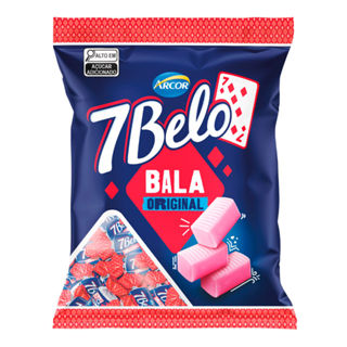 Balas Arcor 7Belo Sabor Original Framboesa 90g em Oferta na Shopee