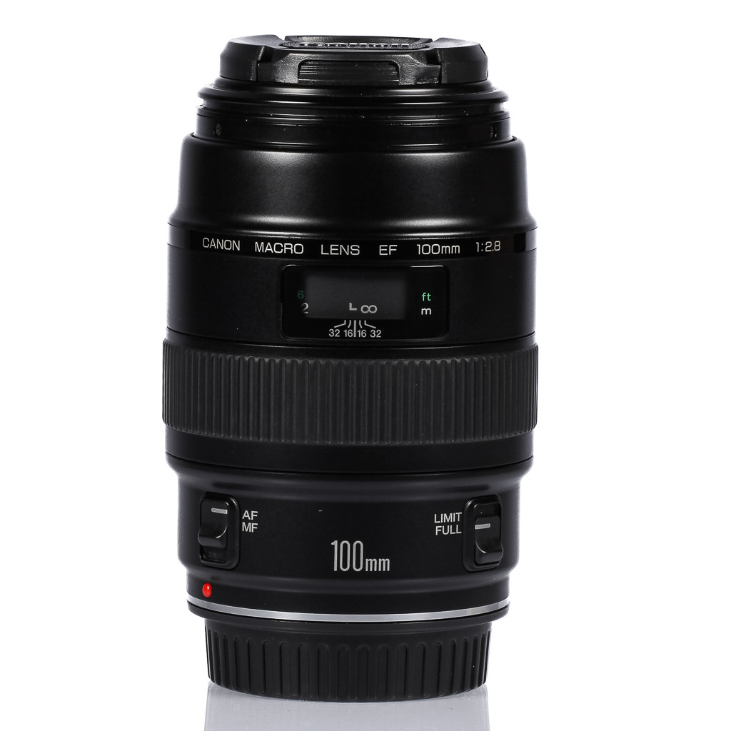 Lente Canon 100mm Macro EF 2.8 + Garantia e Nota Fiscal