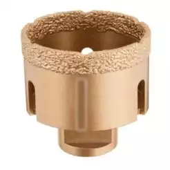 Serra Copo Diamantada para Esmerilhadeira 8x62mm Rosca M14 – Titanium Platina