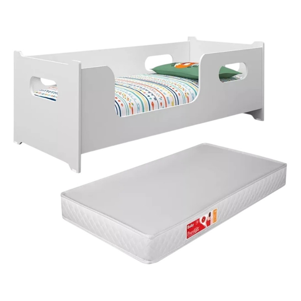 Cama Infantil Montessoriana Segura e Confortável para Quarto de Criança Colchão Incluso em Oferta na Shopee