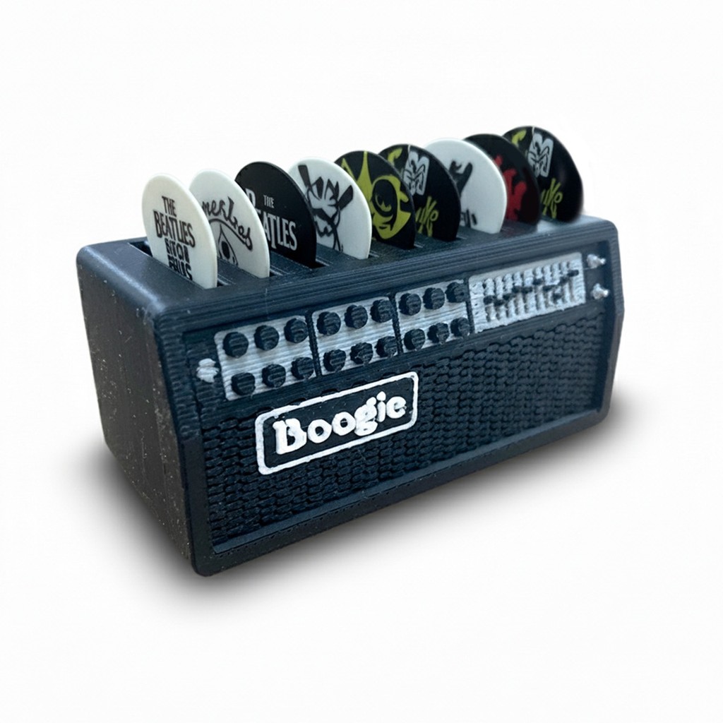 Suporte Palhetas Mini Amplificador Mesa Boogie Guitarra