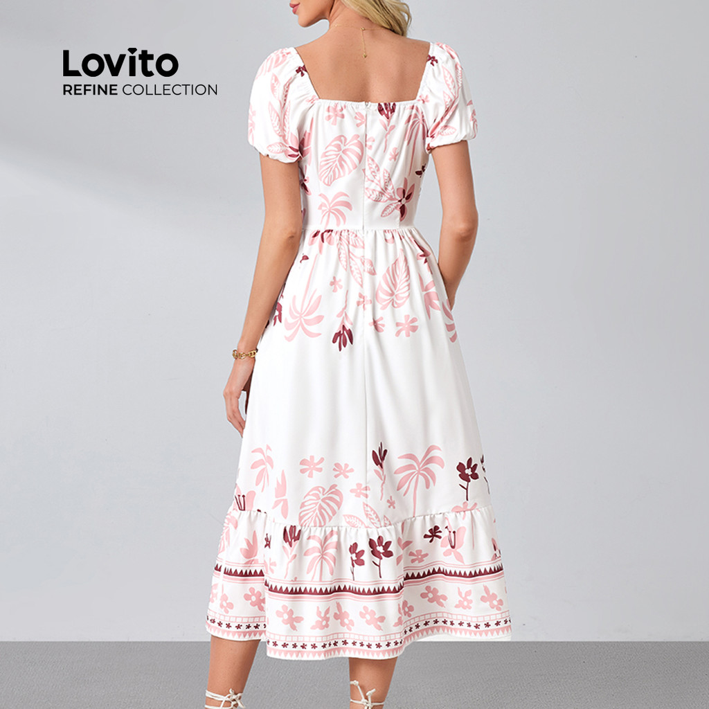 Detalhes do Vestido Sofisticado Evangélico Primavera Verão Feminino LR23L092
