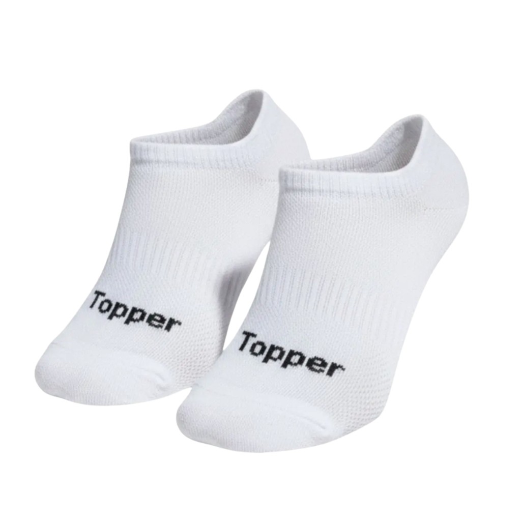 Kit 3 Pares Topper Cano Invisível Unissex