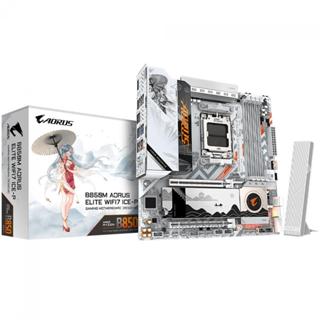 Placa Mãe Gigabyte B850M Aorus Elite WiFi7 ICE-P, Chipset B850, AMD AM5, mATX, DDR5 em Oferta na Shopee