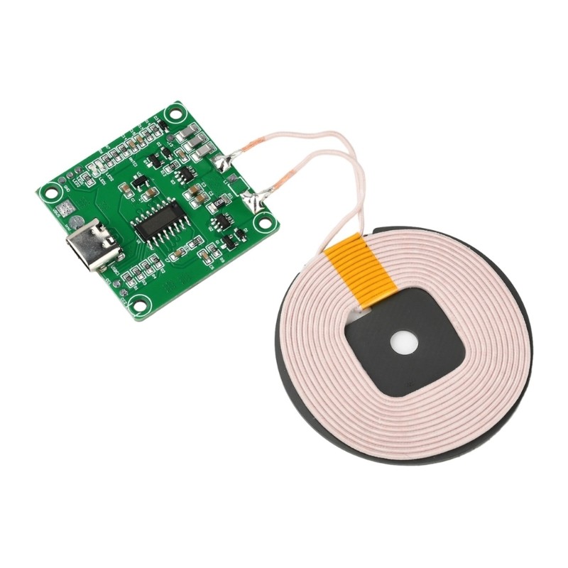 10MM 15W Placa Transmissora Carregamento Rápido Do Telefone Dissipação Calor Contr