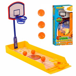 Mini Basquete Infantil De Mesa Com Bolinhas Cesta E Lançador Brinquedo Interativo em Oferta na Shopee