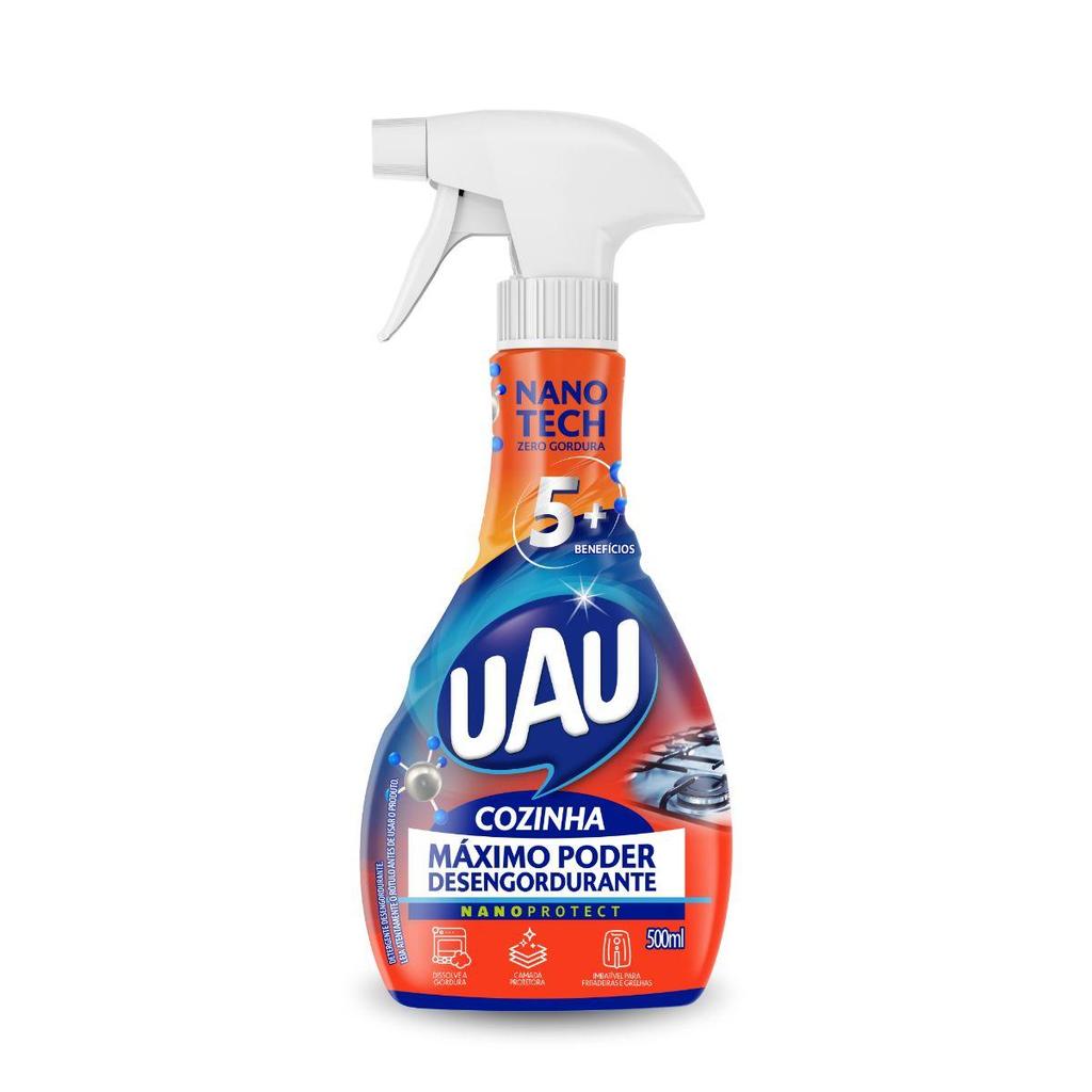 Desengordurante Tech Cozinha Com Gatilho Spray 500ml Uau em Oferta na Shopee