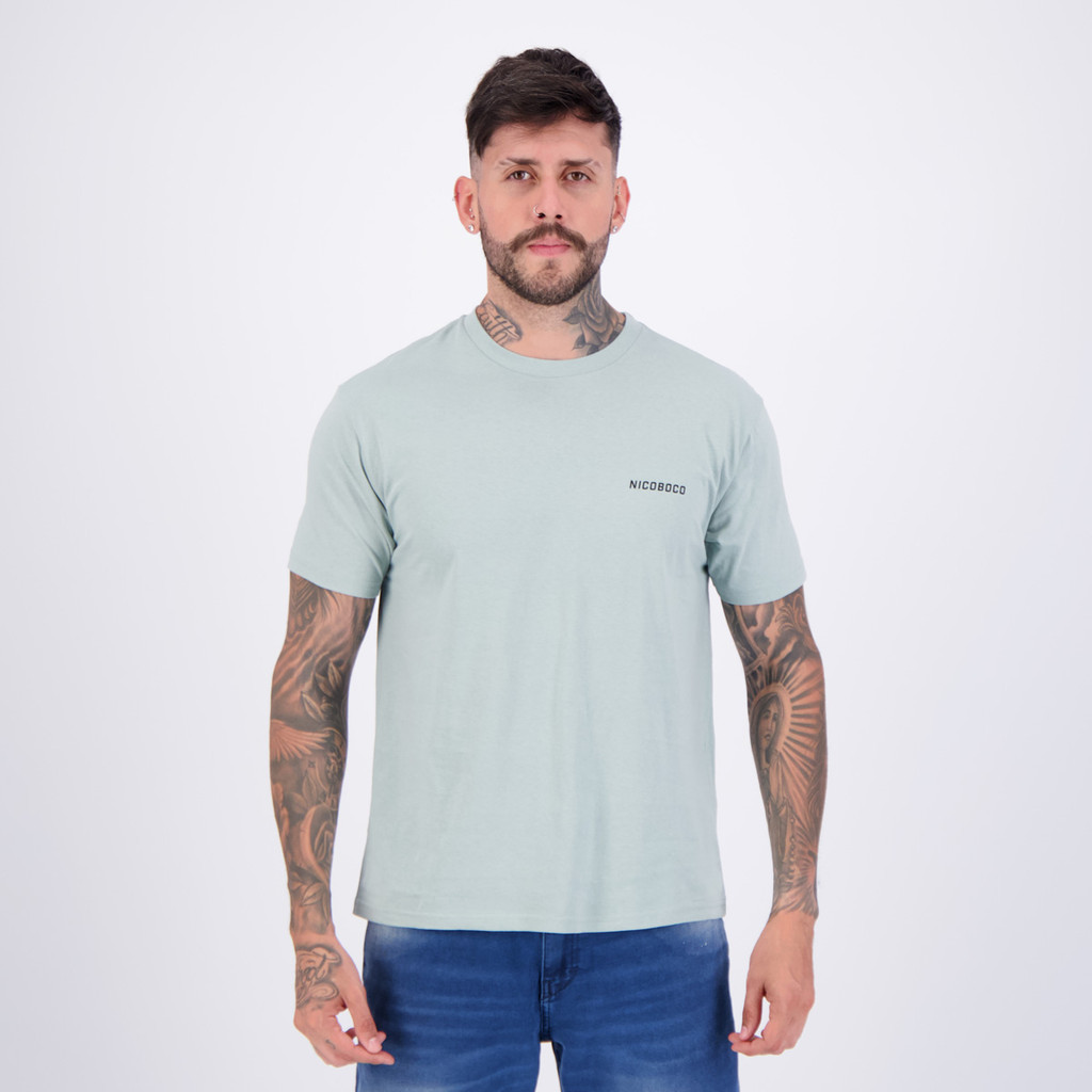 Camiseta Nicoboco Enemy Verde em Oferta na Shopee