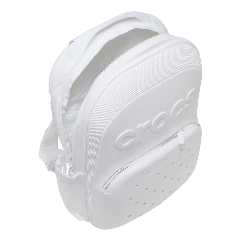 Detalhes do Mochila Crocs Classic Backpack White
