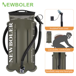 Newboler 2L 3L Bexiga De Água TPU Sem BPA Hidratação Para Corrida Bolsa Portátil Caminhadas , Acampamento , Ciclismo , M