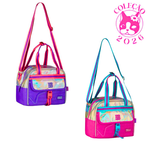 Lancheira Térmica Rebecca Bonbon Shine - Clio Style em Oferta na Shopee