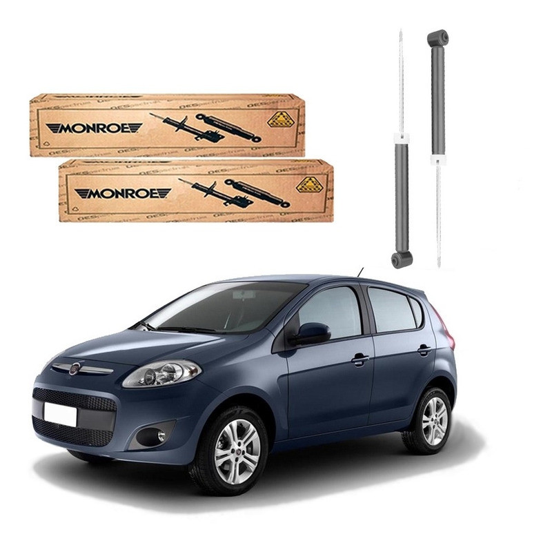 Par Amortecedor Traseiro Novo Palio 1.0 1.4 1.6 2012 A 2019 em Oferta na Shopee