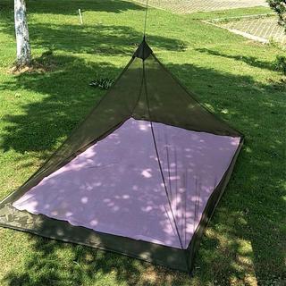 Produtos ao ar livre único acampamento triângulo mosquiteiro portátil repelente de mosquitos acampamento viagem lazer te