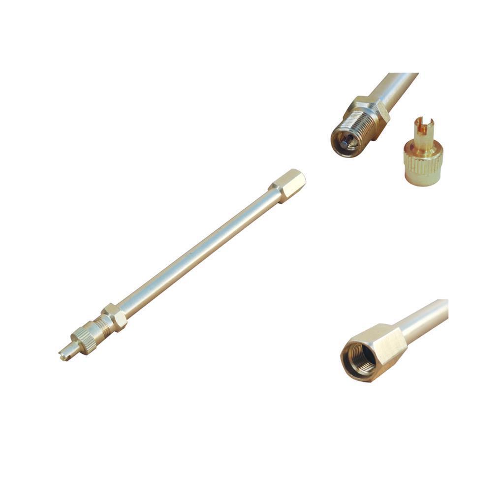 2 PROLONGADOR EXTENSÃO RIGIDA DE METAL BICO CAMINHÃO - 127MM em Oferta na Shopee