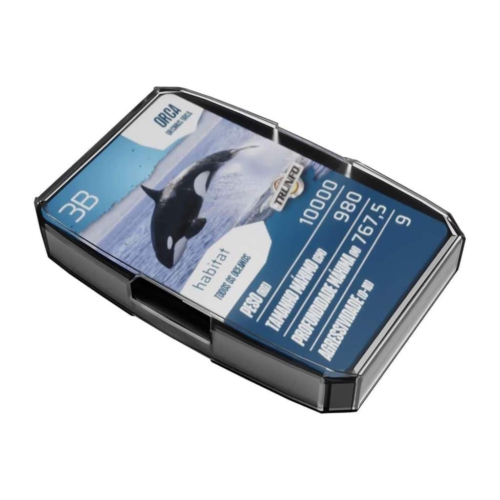 Kit 2 Jogos Super Trunfo Predadores e Predadores Aquáticos Grow com 32 Cartas Cada · foto 2