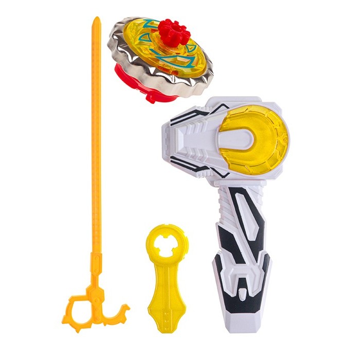 Pião De Batalha Combate 3d Com Lançador Tipo Bayblade