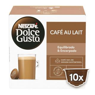 NESCAFÉ DOLCE GUSTO Café Au Lait 10 cápsulas em Oferta na Shopee