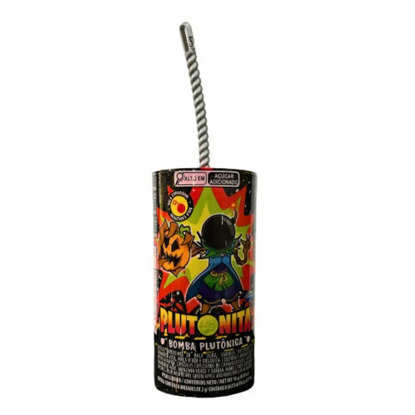 Bala Plutonita Bomba Plutônica Com Cristais Explosivos Sortidos Com 8 Un De 2g