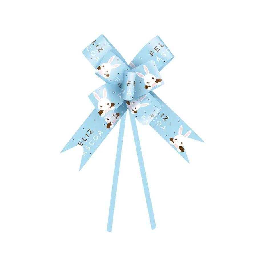 Laço Facil - Feliz Páscoa - 10 unidades - Cromus - Rizzo em Oferta na Shopee
