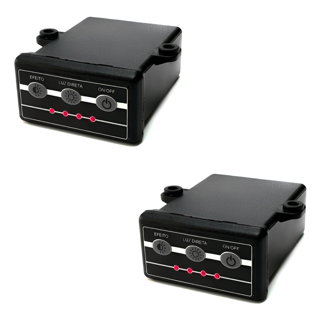 2 Central Comando Ligação Estrobo Led Giroflex 12v 24v em Oferta na Shopee