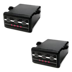 2 Central Comando Ligação Estrobo Led Giroflex 12v 24v