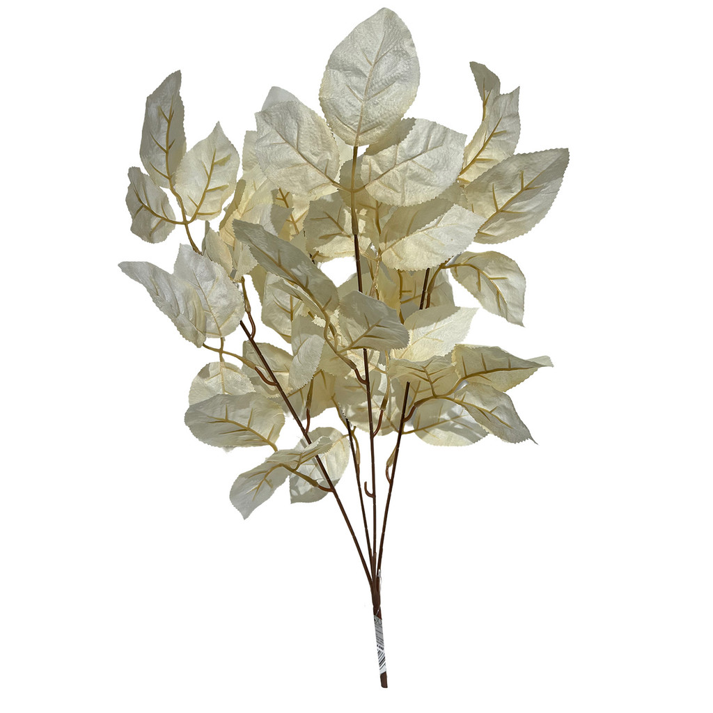 Folhagem Roseira Permanente Bege 50cm