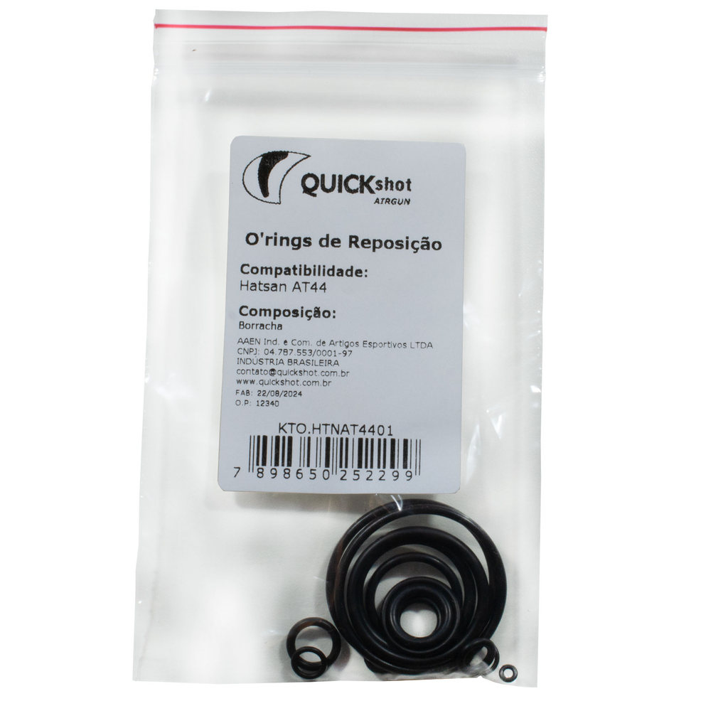 Kit O'ring Hatsan AT44 Quickshot - Loja Oficial Quickshot